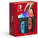 任天堂｜Nintendo Nintendo Switch（有機ELモデル） Joy-Con(L) ネオンブルー/(R) ネオンレッド HEG-S-KABAA［ゲーム機本体］ 【代金引換配送不可】